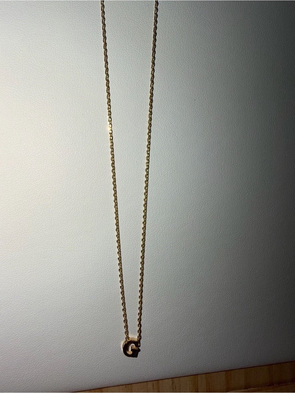 Gold Letter G Pendant Necklace - Women Jewelry